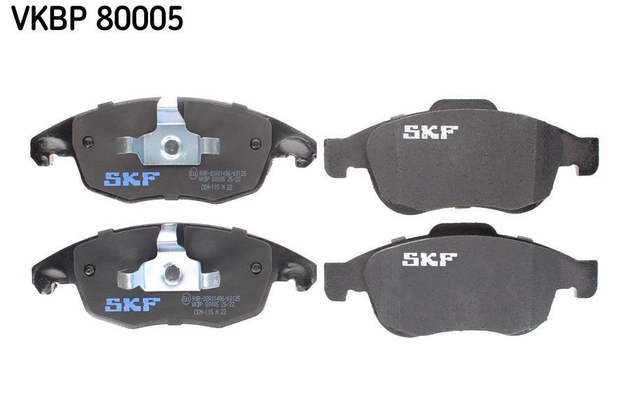 Jogo de 4 pastilhas de travão SKF ref. VKBP 80005